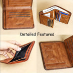 Leather wallet - 3 Variants
