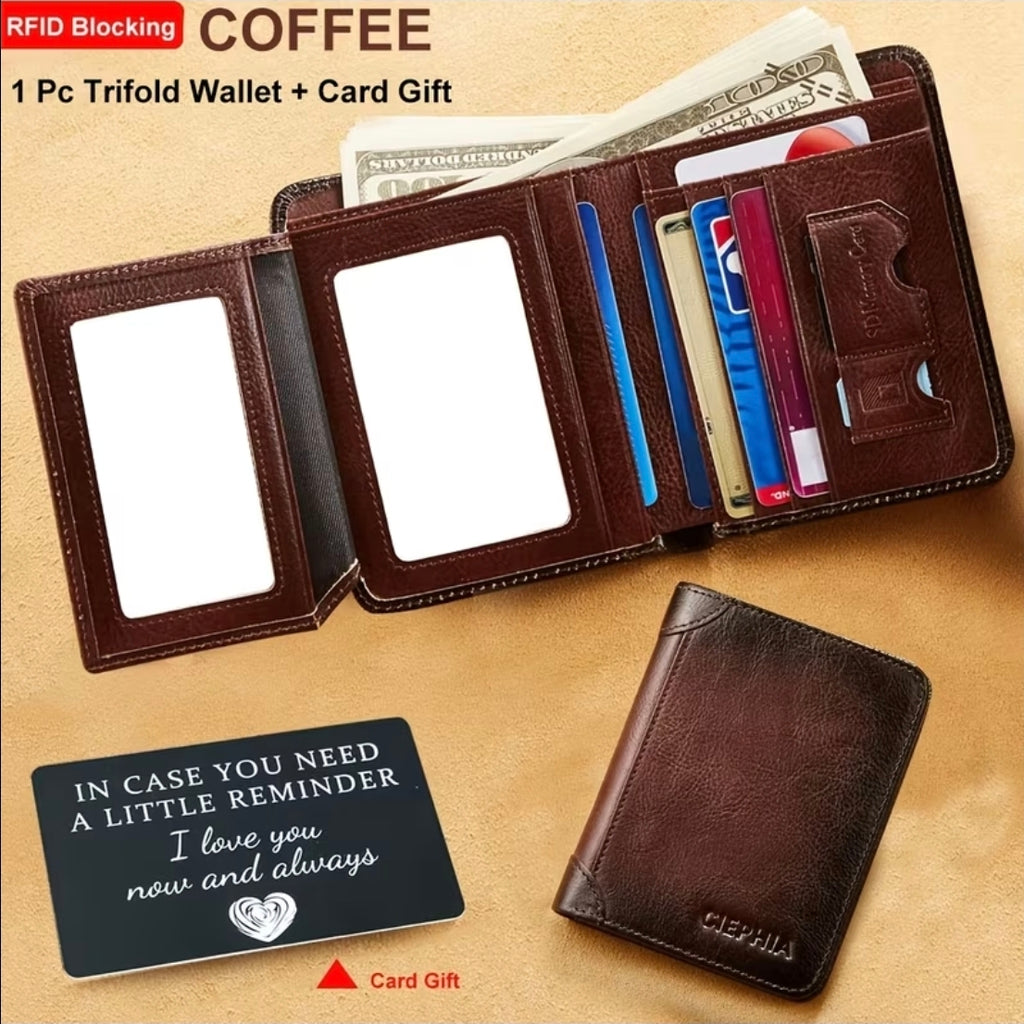 Leather wallet - 3 Variants