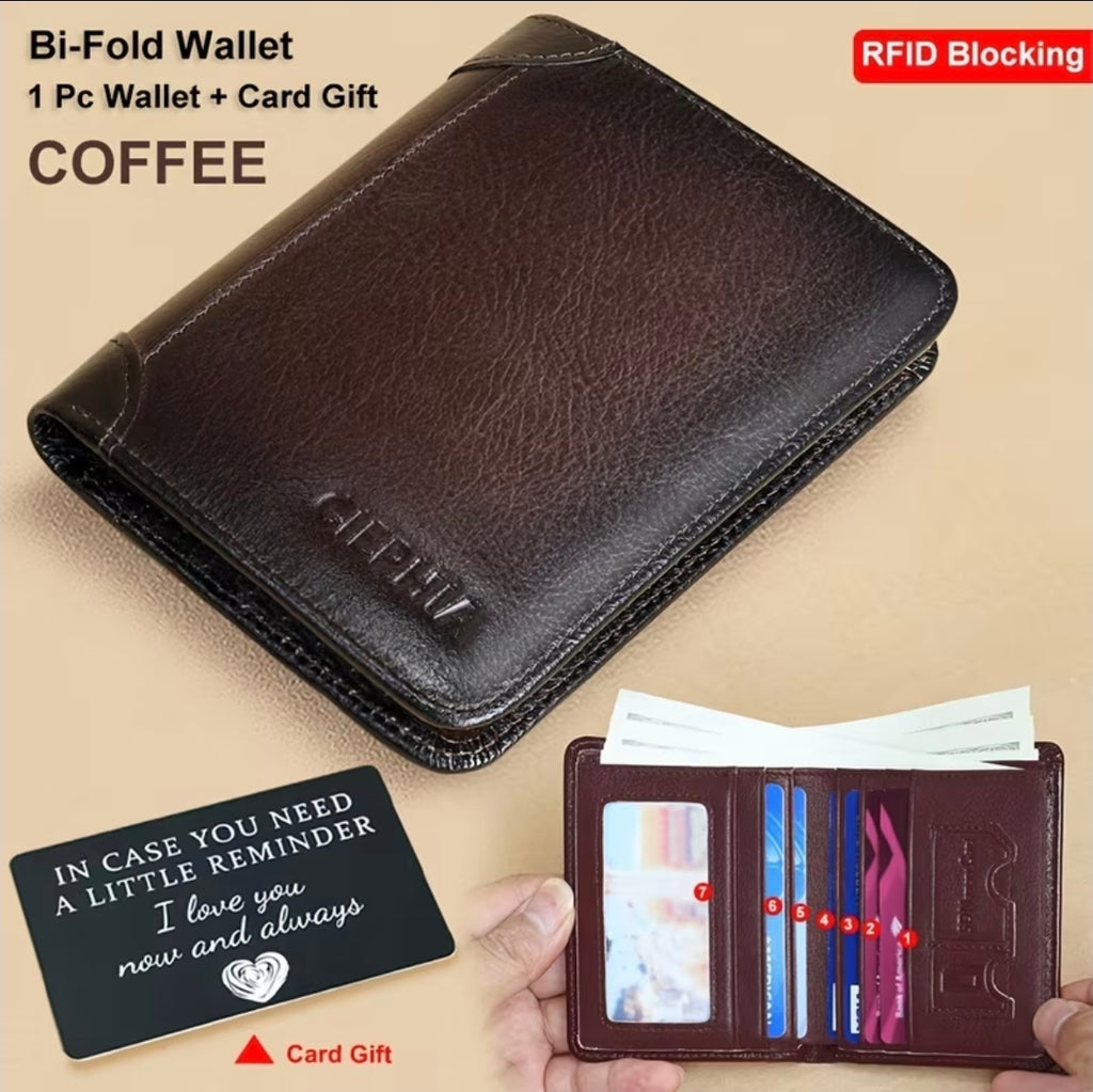 Leather wallet - 3 Variants