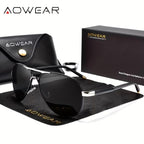 AOWEAR

UV400 Pilot Sunglasses Men Polarized Mirror Driving Sunglasses